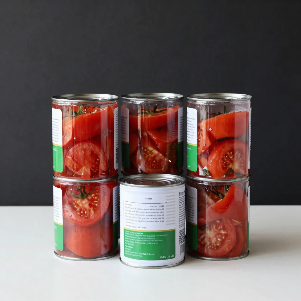 Chopped Tomato Tins